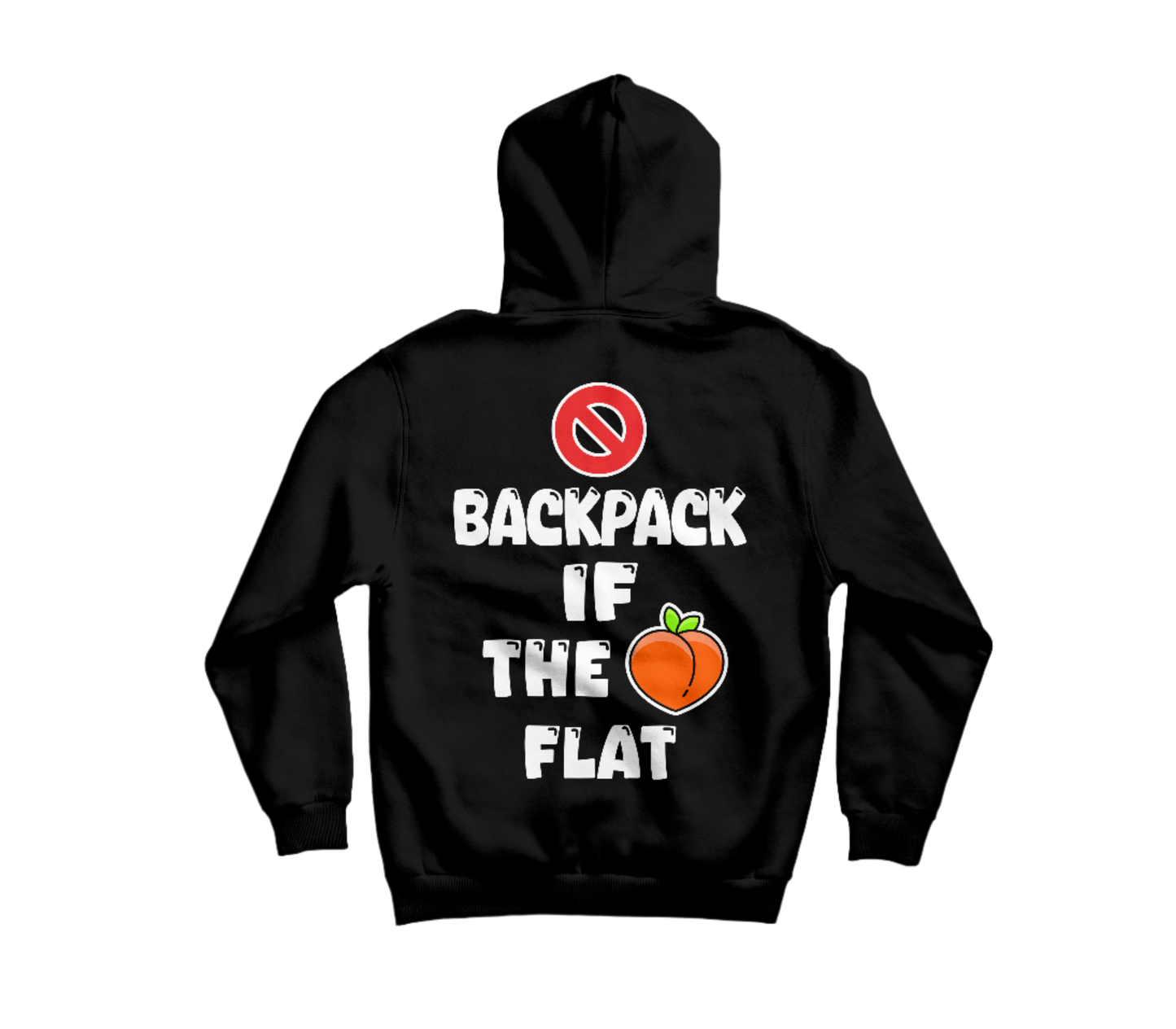 CAN'T BACKPACK HOODIE BLACK