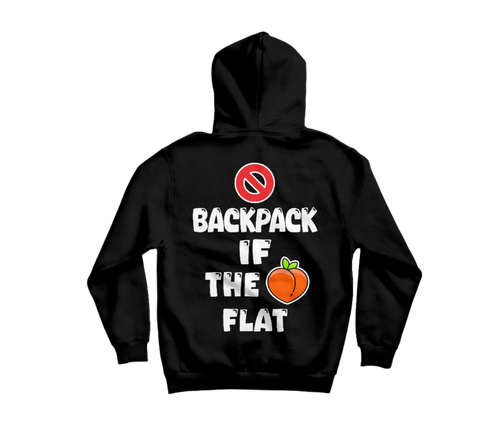 CAN'T BACKPACK HOODIE BLACK