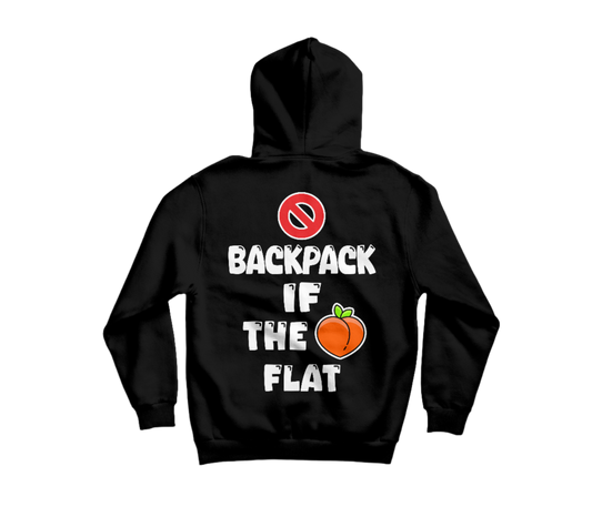 CAN'T BACKPACK HOODIE BLACK