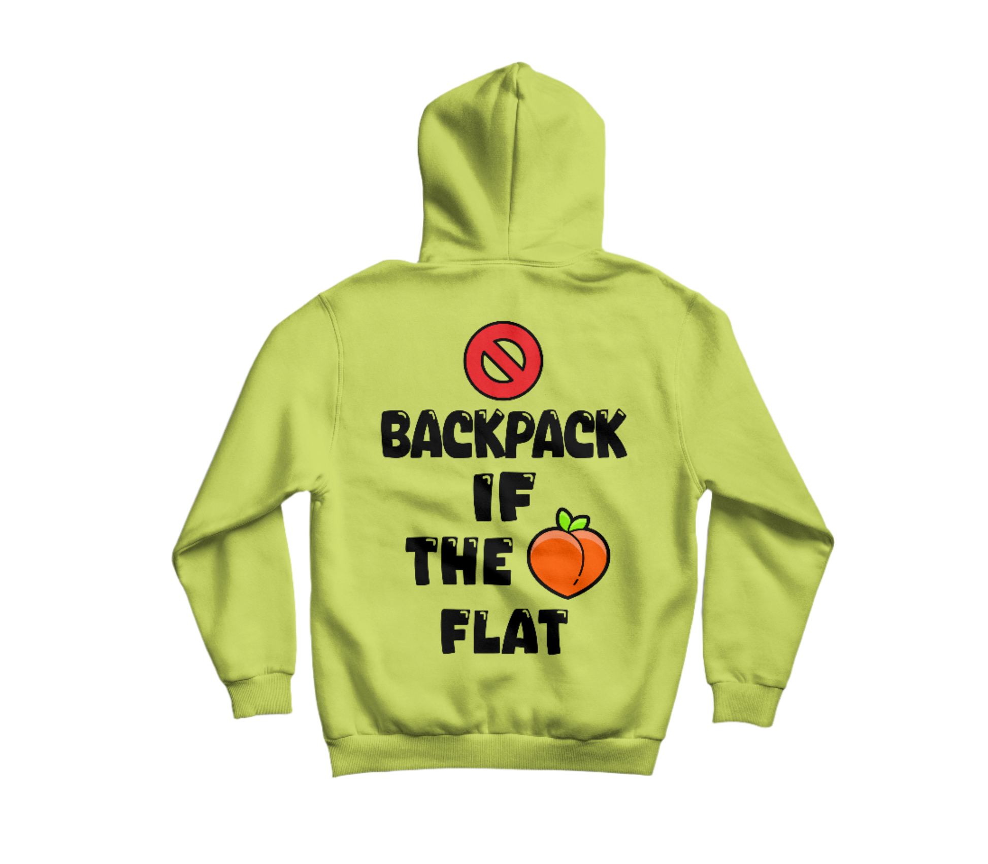 CAN'T BACKPACK HOODIE NEON