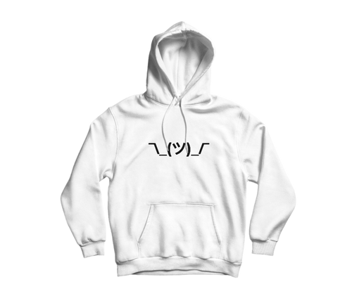 CAN'T BACKPACK HOODIE WHITE